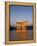 Shinto Shrine Illuminated at Dusk, Island of Honshu, Japan-Gavin Hellier-Framed Premier Image Canvas