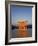 Shinto Shrine Illuminated at Dusk, Island of Honshu, Japan-Gavin Hellier-Framed Photographic Print