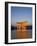 Shinto Shrine Illuminated at Dusk, Island of Honshu, Japan-Gavin Hellier-Framed Photographic Print