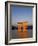 Shinto Shrine Illuminated at Dusk, Island of Honshu, Japan-Gavin Hellier-Framed Photographic Print