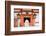 Shinto Shrine of Sumiyoshi Taisha, Osaka, Kansai, Japan-Ian Trower-Framed Photographic Print