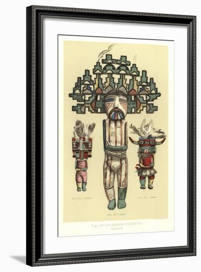 Shinumo Statuettes-null-Framed Giclee Print