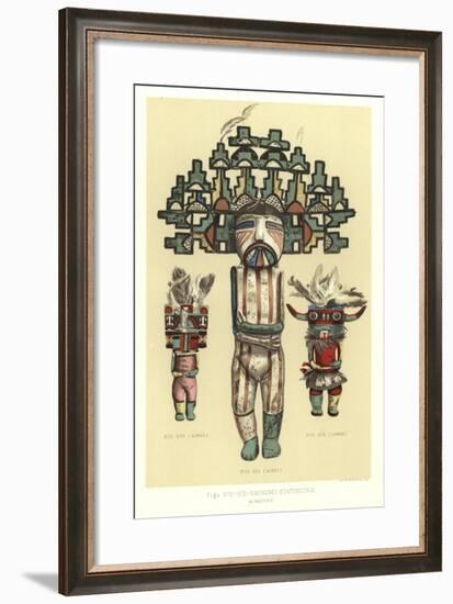 Shinumo Statuettes-null-Framed Giclee Print