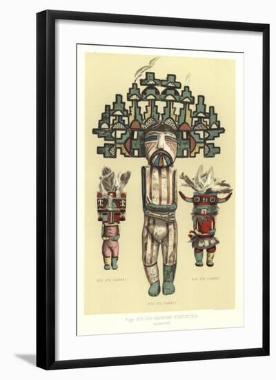 Shinumo Statuettes-null-Framed Giclee Print