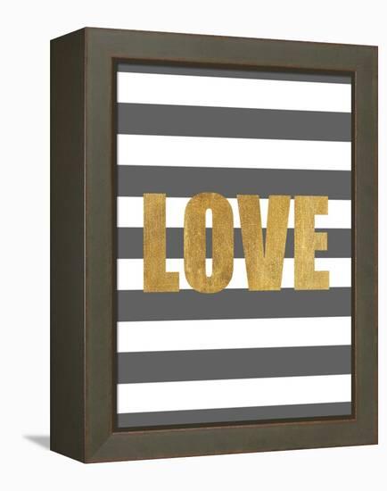 Shiny Big Love-Miyo Amori-Framed Stretched Canvas