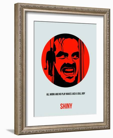 Shiny Poster 1-Anna Malkin-Framed Art Print