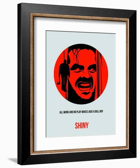 Shiny Poster 1-Anna Malkin-Framed Art Print