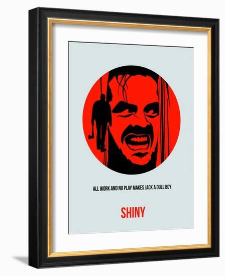 Shiny Poster 1-Anna Malkin-Framed Art Print