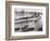 Ship and Boats on the River Thames, London, C1913-null-Framed Photographic Print