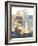 "Ship and Sailboats,"July 16, 1932-Gordon Grant-Framed Giclee Print