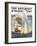 "Ship and Sailboats," Saturday Evening Post Cover, July 16, 1932-Gordon Grant-Framed Giclee Print