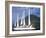 Ship and Stromboli Volcano, Le Ponant, Aeolian Islands, Sicily, Italy-Connie Bransilver-Framed Photographic Print