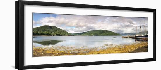 Ship at the Inveraray Maritime Museum, Inveraray, Loch Fyne, Argyll and Bute, Scotland-null-Framed Photographic Print