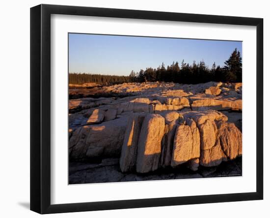 Ship Harbor, Granite, Maine, USA-Jerry & Marcy Monkman-Framed Photographic Print