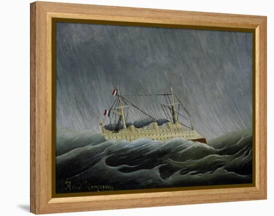 Ship in a Storm-Henri Rousseau-Framed Premier Image Canvas