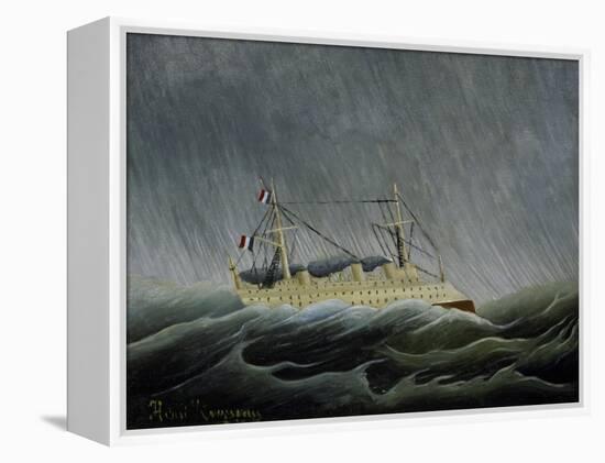 Ship in a Storm-Henri Rousseau-Framed Premier Image Canvas
