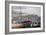 Ship in front of Alcatraz, Fishermans Wharf, San Francisco, California-Anna Miller-Framed Photographic Print