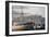 Ship in front of Alcatraz, Fishermans Wharf, San Francisco, California-Anna Miller-Framed Photographic Print