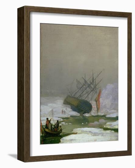 Ship in the Polar Sea, 12th December 1798-Caspar David Friedrich-Framed Giclee Print