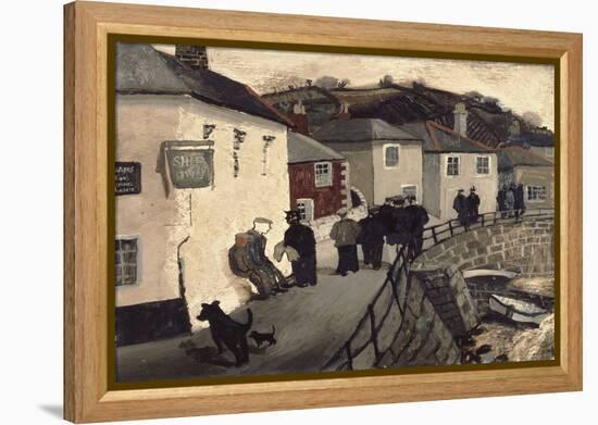 Ship Inn, Mousehole, 1930 (Oil on Board)-Christopher Wood-Framed Premier Image Canvas