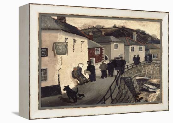 Ship Inn, Mousehole, 1930 (Oil on Board)-Christopher Wood-Framed Premier Image Canvas