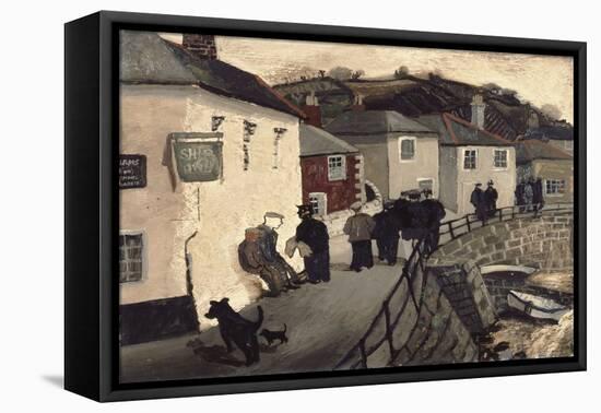 Ship Inn, Mousehole, 1930 (Oil on Board)-Christopher Wood-Framed Premier Image Canvas