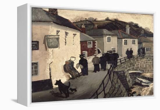 Ship Inn, Mousehole, 1930 (Oil on Board)-Christopher Wood-Framed Premier Image Canvas