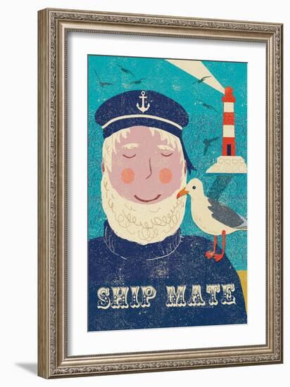 Ship Mate-Rocket 68-Framed Giclee Print