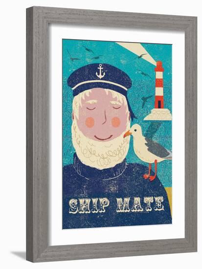 Ship Mate-Rocket 68-Framed Giclee Print