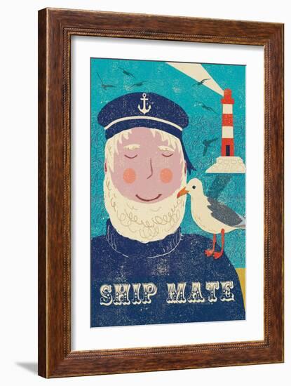 Ship Mate-Rocket 68-Framed Giclee Print