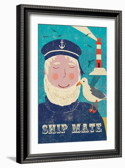 Ship Mate-Rocket 68-Framed Giclee Print