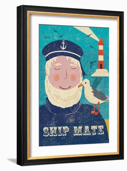 Ship Mate-Rocket 68-Framed Giclee Print