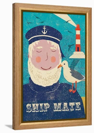 Ship Mate-Rocket 68-Framed Premier Image Canvas