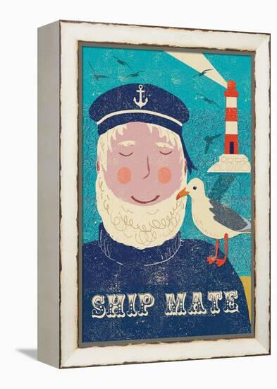 Ship Mate-Rocket 68-Framed Premier Image Canvas