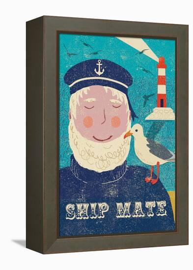 Ship Mate-Rocket 68-Framed Premier Image Canvas