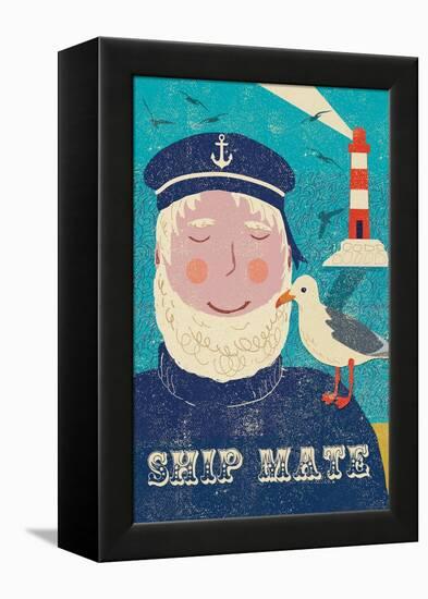 Ship Mate-Rocket 68-Framed Premier Image Canvas