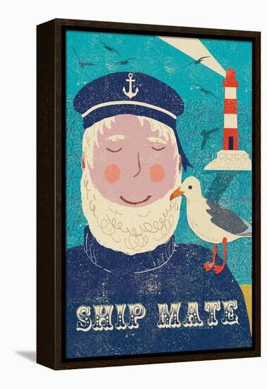 Ship Mate-Rocket 68-Framed Premier Image Canvas