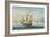 Ship Mount Vernon of Salem Outrunning a French Fleet-Michele Felice Corne-Framed Giclee Print