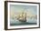 Ship Mount Vernon of Salem Outrunning a French Fleet-Michele Felice Corne-Framed Giclee Print