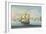 Ship Mount Vernon of Salem Outrunning a French Fleet-Michele Felice Corne-Framed Giclee Print