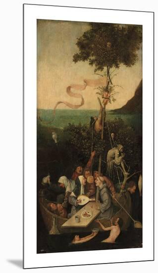 Ship of Fools, 1500-Hieronymus Bosch-Mounted Premium Giclee Print