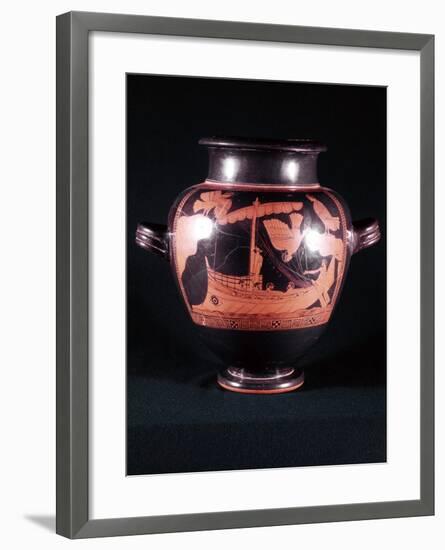 Ship of Odysseus (Ulysse), King of Ithaca-null-Framed Photographic Print