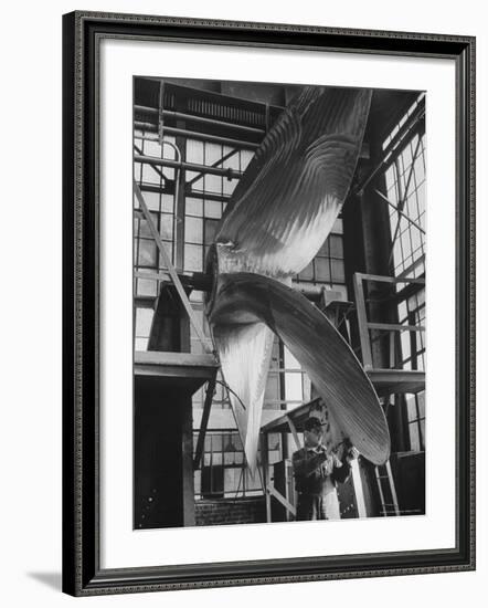 Ship Propellers, Bethlehem Steel-Andreas Feininger-Framed Photographic Print