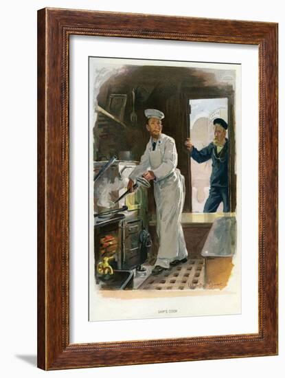 Ship's Cook, C1890-C1893-William Christian Symons-Framed Giclee Print