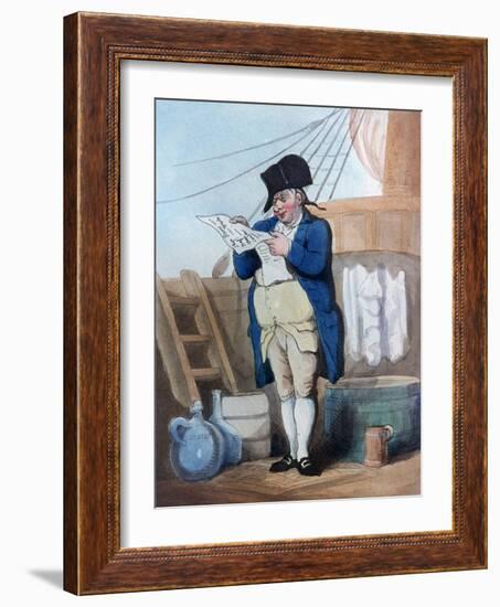 Ship's Stores Clerk, 1799-Thomas Rowlandson-Framed Giclee Print