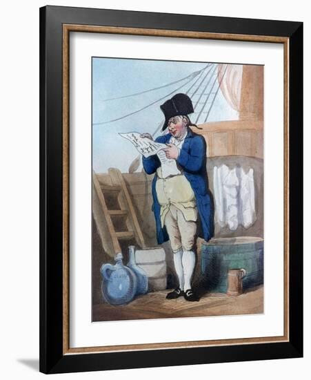 Ship's Stores Clerk, 1799-Thomas Rowlandson-Framed Giclee Print