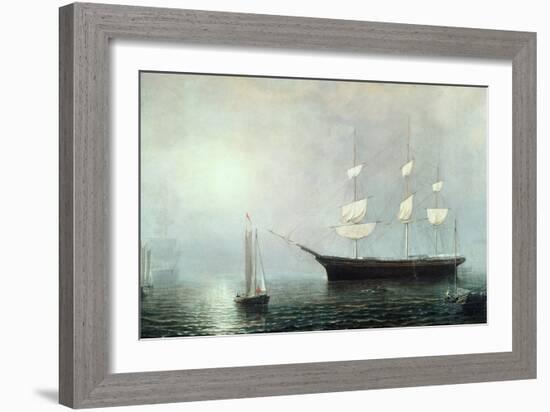 Ship Starlight, C.1860-Fitz Henry Lane-Framed Giclee Print