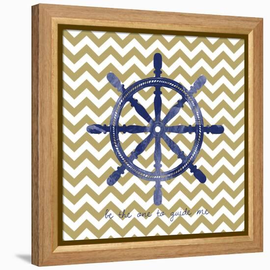 Ship Wheel 2-Erin Clark-Framed Premier Image Canvas