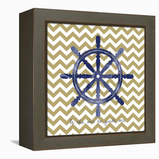 Ship Wheel 2-Erin Clark-Framed Premier Image Canvas