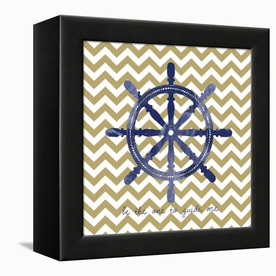 Ship Wheel 2-Erin Clark-Framed Premier Image Canvas